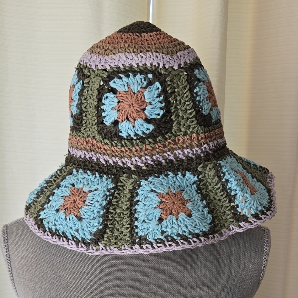 Handmade Multicolor Crochet Hat